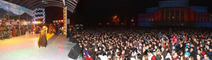 Празднование дня города. Карачаевск 29.10.2010 г.